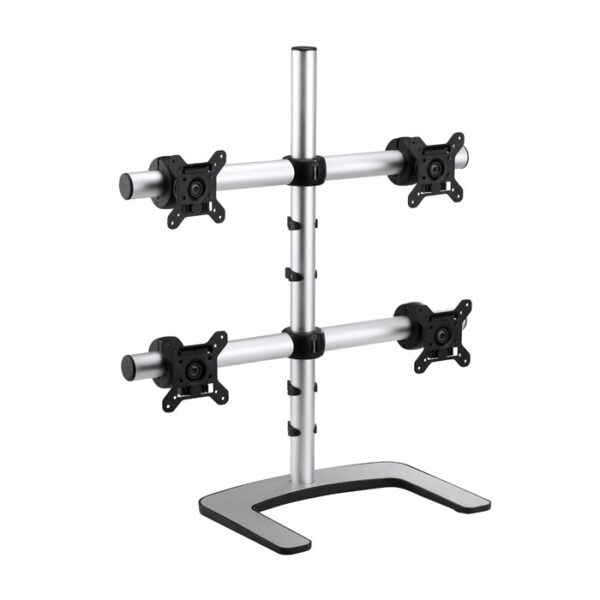 Visidec Free Standing 4 Screen Vertical