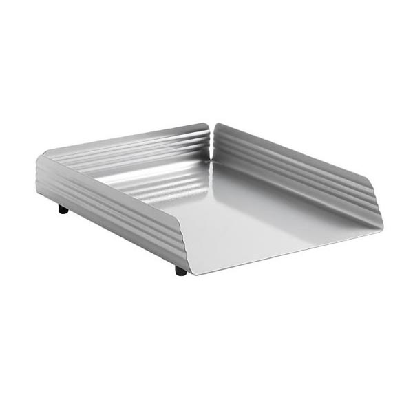 Fluted Steel Letter Tray Single - Image 2