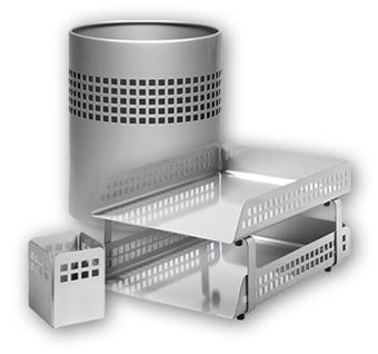 Square Punch Desk Set