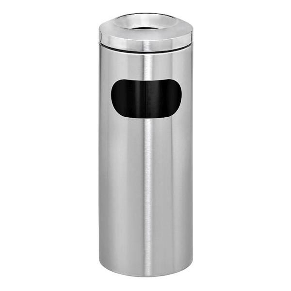 Innovation Ashtray Litter Bin With Cut Out And Galvanized Ash Holder