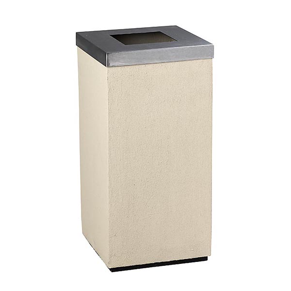 Eco Fibre Square Litter Bin