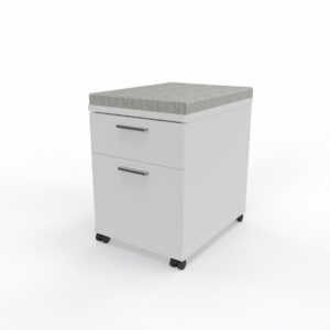 Mobile Pedestal with Cushion