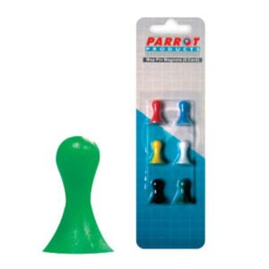 Parrot Magnetic Map Pins