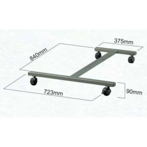 Standard Flipchart Castor Stabiliser Set