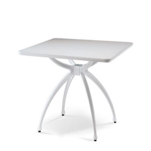 Cast Top Square Table