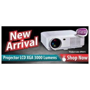 Parrot Data Projector LCD XGA 2800 ANSI