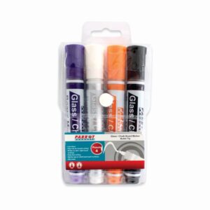 Parrot Glass & Chalk Board Markers Assorted