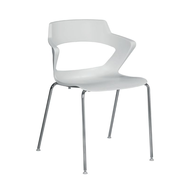 Park Off Four Legged Chrome Chair