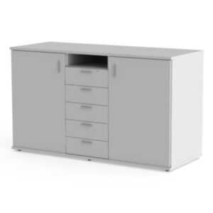 Server Unit 2 Door 5 Drawer