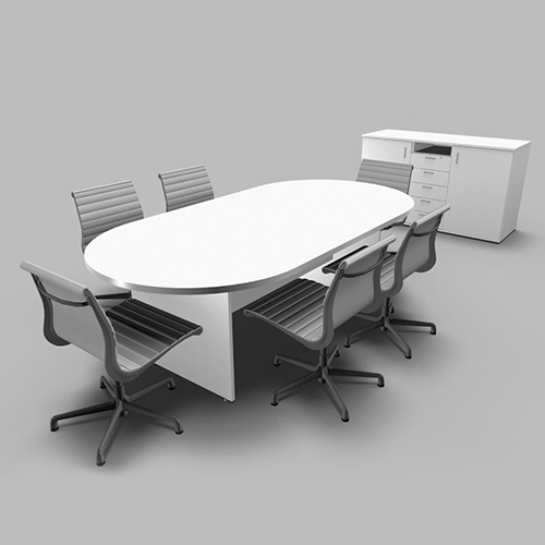 Oval Boardroom Table